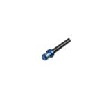 valve de réservoir rfx race tuyau court avec bouchon à 1 voie (bleu)