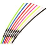 tube de ventilation rfx race long tuyau avec valve à 1 voie (noir) 5 pcs