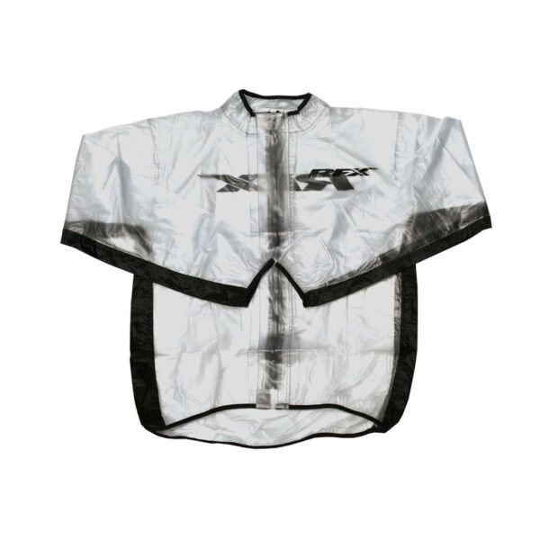 veste de pluie rfx sport (transparent/noir) taille enfant s (6 8)
