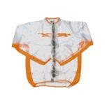 veste de pluie rfx sport (transparent/orange) taille enfant s (6 8 ans)