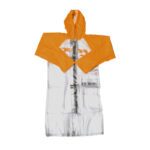 imperméable long rfx race (transparent/orange) taille l