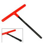 clé en t rfx pro (noir/orange) empreinte standard avec poignée en caoutchouc tête torx t45 pour ktm