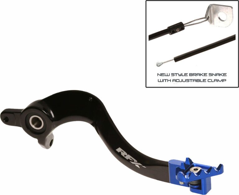 pédale de frein arrière rfx pro ft bleu