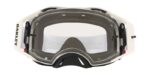 masque oakley airbrake mx tuff blocks white écran clair