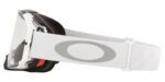 masque oakley airbrake mx tuff blocks white écran clair
