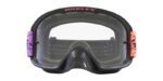 masque oakley o frame 2.0 pro mx black splatter écran clair
