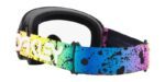 masque oakley o frame 2.0 pro mx black splatter écran clair