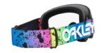 masque oakley o frame 2.0 pro mx black splatter écran clair