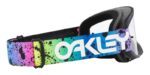 masque oakley o frame 2.0 pro mx black splatter écran clair