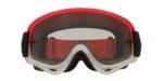 masque oakley o frame mx team red écran gris clair