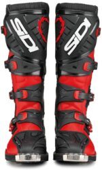 bottes sidi agueda noir/rouge