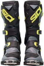 bottes enfants sidi flame noir / citron / gris
