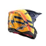 casque alpinestars s m10 tld25 bleu/orange/yl