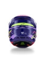 casque alpinestars sm7 deed purple/rose