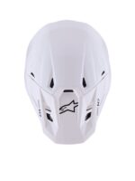 casque alpinestars sm7 white gloss