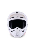 casque alpinestars sm7 white gloss