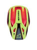 casque alpinestars sm3 fray rouge/yl/noir