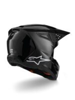 casque alpinestars sm3 black gloss