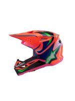 casque alpinestars enfants sm3 deegan orange/pu/rose