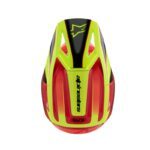 casque alpinestars enfants sm3 fray rouge/yl/noir y