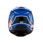 casque alpinestars enfants sm3 wurx blue/rouge/w