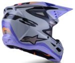 casque alpinestars enfants sm3 jettson gray/pu