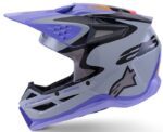 casque alpinestars enfants sm3 jettson gray/pu