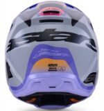 casque alpinestars enfants sm3 jettson gray/pu