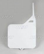 plaque numéro frontale ufo blanc tm