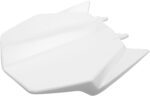 plaque numéro frontale ufo blanc husqvarna te/tc