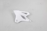 ouies de radiateur ufo blanc yamaha yz85