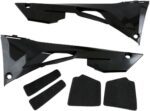 caches boîte a air ufo noir honda crf250r/450r/rx