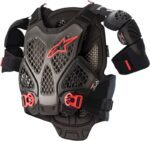 Plastron Alpinestars A-6 Noir/Blanc