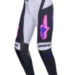 pantalon alpinestars techstar knif noir gris clair violet