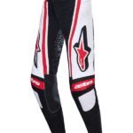 pantalon alpinestars techstar nomur noir blanc rouge