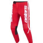 pantalon alpinestars fluid apex rouge blanc