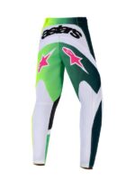 pantalon alpinestars enfant fluid portl vert blanc noir