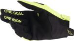 gants alpinestars radar jaune fluo noir
