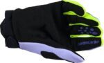 gants alpinestars enfants full bore v2 violet jaune fluo