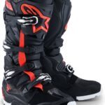 Bottes Alpinestars Tech 7 Enduro Drystar Noir/Rouge/Blanc