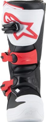 bottes enfants alpinestars tech 3s blanc noir rouge vif