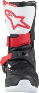 bottes enfants alpinestars tech 3s blanc noir rouge vif