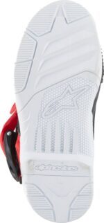 bottes enfants alpinestars tech 3s blanc noir rouge vif
