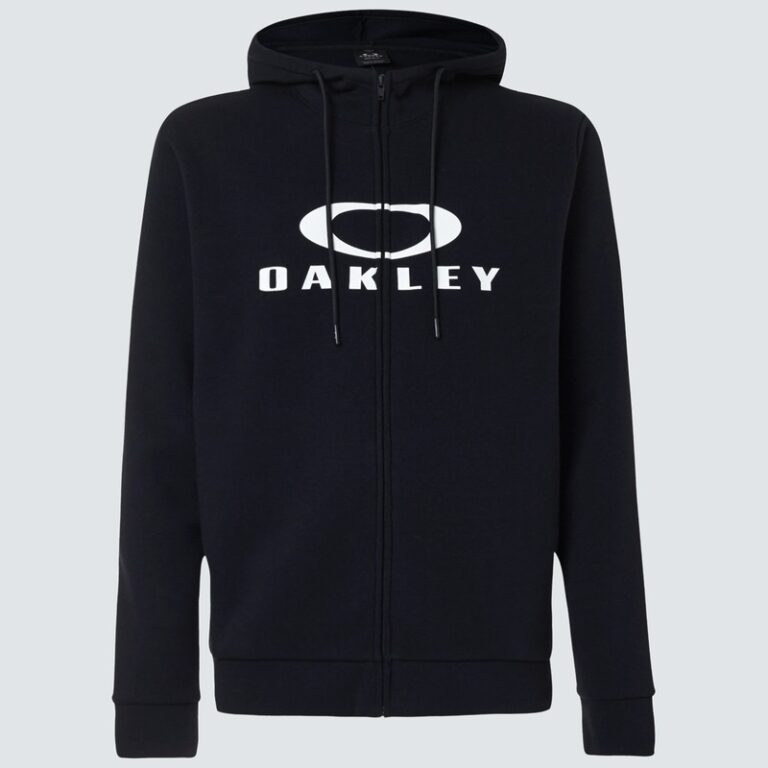 hoodie oakley bark fz noir taille l