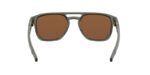 lunettes de soleil oakley latch beta verres prizm tungsten, monture olive ink