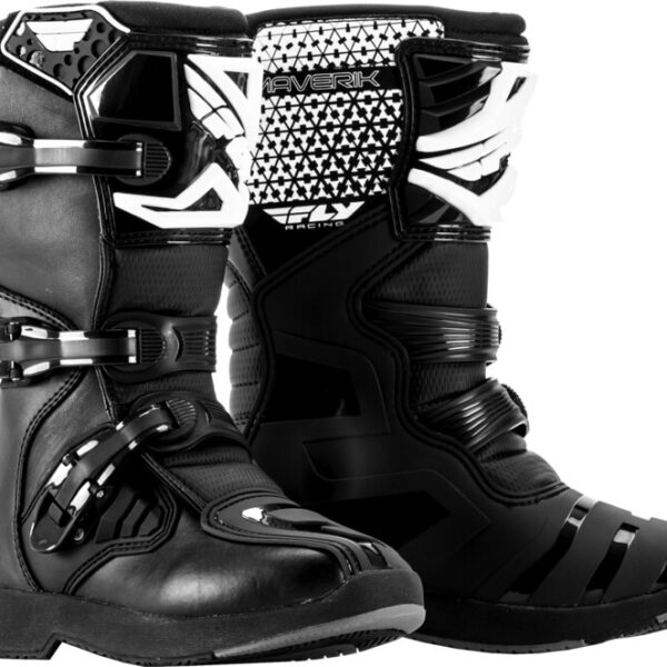 bottes enfant fly racing maverik noir