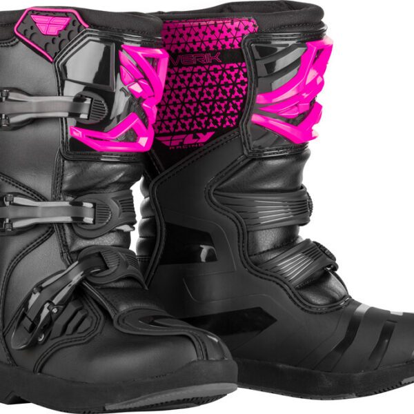 bottes enfant fly racing maverik rose