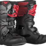 bottes enfant fly racing maverik rouge