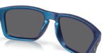 lunettes de soleil oakley holbrook xl matte cyan/blue colorshift verres prizm black polarized