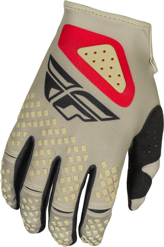 gants fly racing kinetic sym gris clair/rouge/noir gants fly racing kinetic sym gris clair/rouge/noir